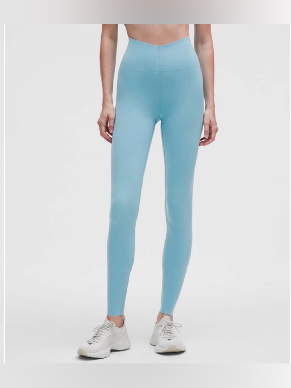Lululemon Glow Up Super-High-Rise Tight 28" in Washed Blue